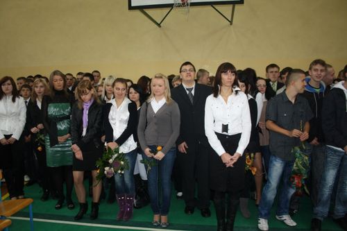 Dziękowali nauczycielom -  galeria