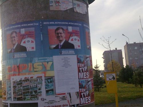 Urok wyborczych plakatów - konkurs