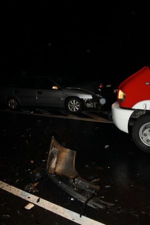 Próbowała wymusić pierwszeństwo - foto