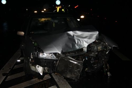 Próbowała wymusić pierwszeństwo - foto