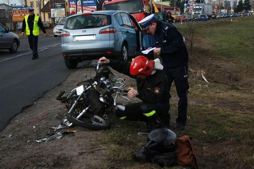 Wypadek na wojewódzkiej - zdjęcia