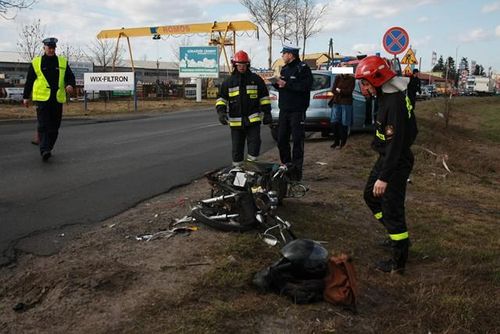 Wypadek na wojewódzkiej - zdjęcia