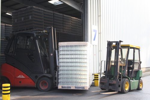 Strażackie ćwiczenia w hucie szkła -  galeria