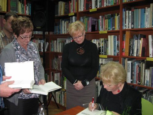 Spotkanie z Magdaleną Zawadzką - zdjęcia