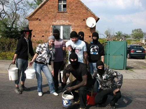 Tradycyjne lanie wody - zdjęcia