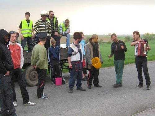 Tradycyjne lanie wody - zdjęcia