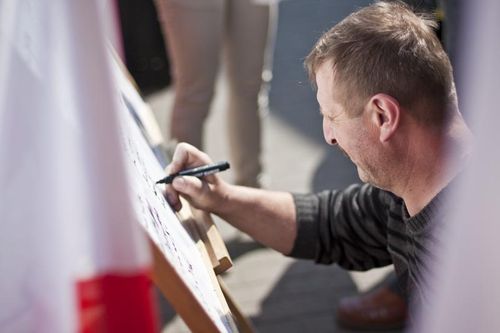 Lekcja współczesnego patriotyzmu - galeria