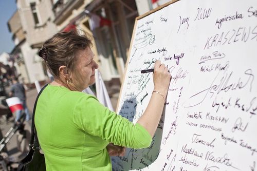 Lekcja współczesnego patriotyzmu - galeria