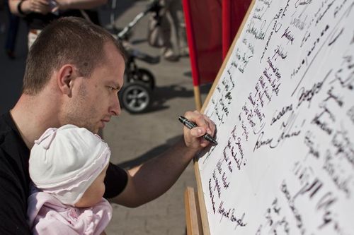 Lekcja współczesnego patriotyzmu - galeria