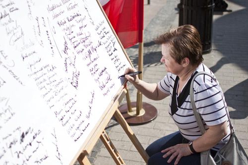 Lekcja współczesnego patriotyzmu - galeria