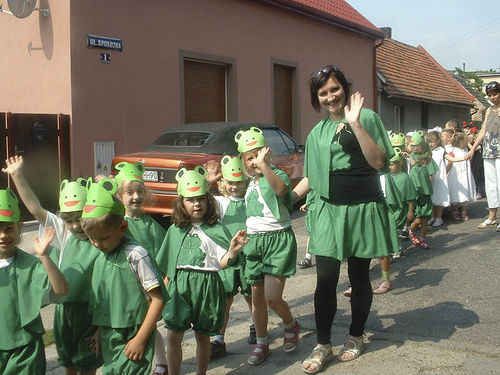 Parada przebierańców w Poniecu - zdjęcia