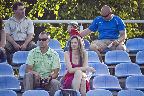 Kaskaderskie show na stadionie - fotorelacja