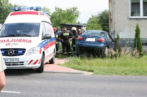 Trzy osoby poszkodowane - fotorelacja
