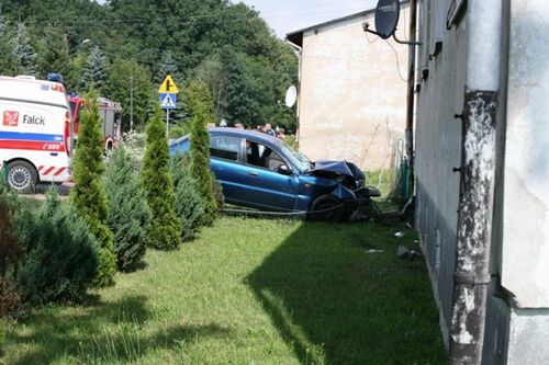 Trzy osoby poszkodowane - fotorelacja