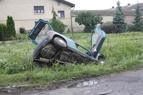 Nie ustąpił pierwszeństwa - zdjęcia