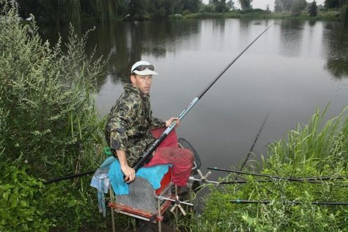 Pogoda nie wystraszyła wędkarzy - fotorelacja