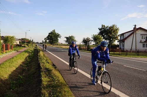 Przejechali przez Polskę rowerem - zdjęcia