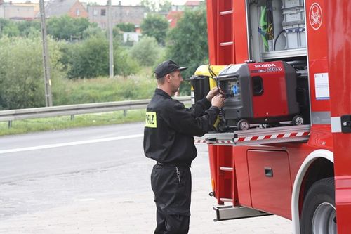 Alarm z powodu tajemniczego proszku - zdjęcia