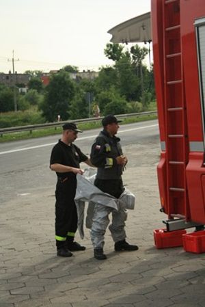 Alarm z powodu tajemniczego proszku - zdjęcia