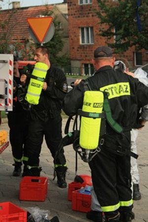 Alarm z powodu tajemniczego proszku - zdjęcia