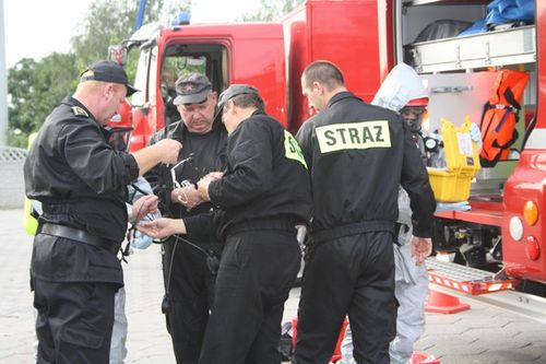 Alarm z powodu tajemniczego proszku - zdjęcia