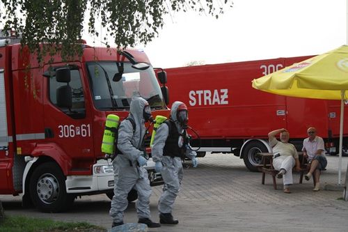 Alarm z powodu tajemniczego proszku - zdjęcia