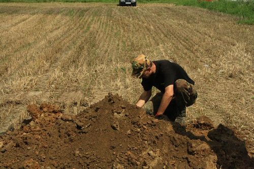 Wykopali osiem ludzkich szkieletów - zdjęcia