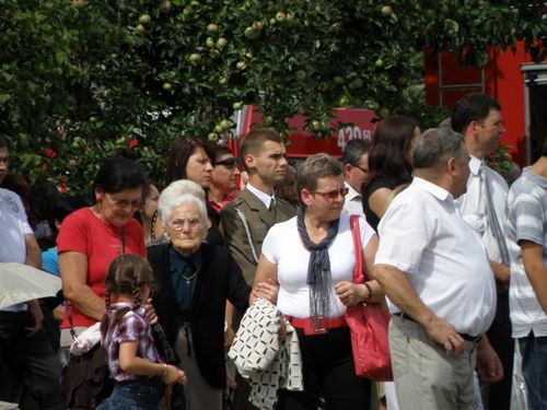 Tłumy na powiatowych dożynkach - zdjęcia