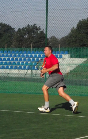 Dożynkowy turniej tenisa ziemnego - zdjęcia