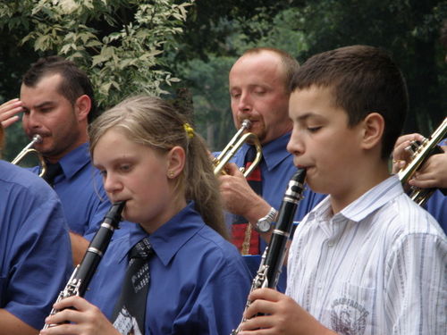 Koncert przed szpitalem - zdjęcia
