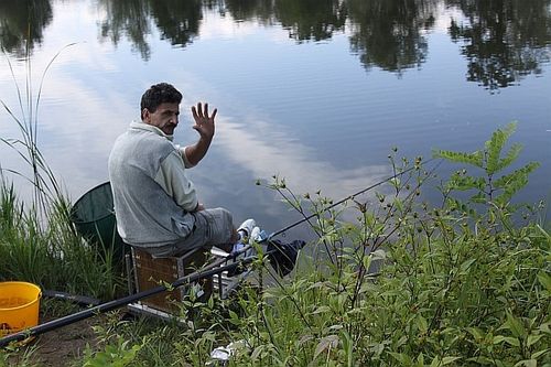 Karpie nie dały się złowić - zdjęcia