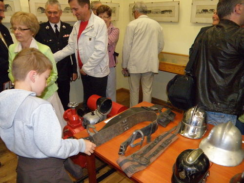 Wieczorny pożar pod Farą - zdjęcia