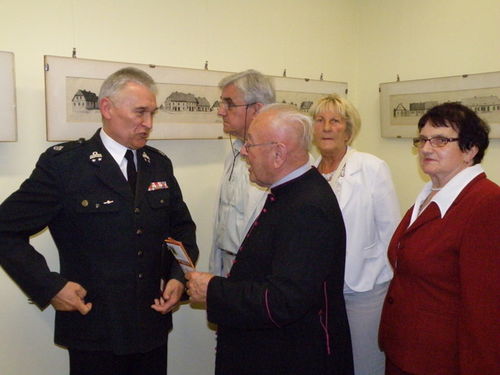 Wieczorny pożar pod Farą - zdjęcia