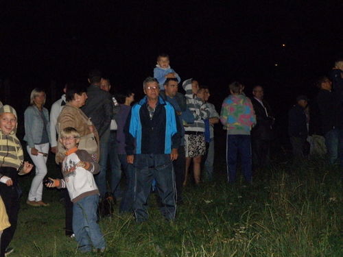 Wieczorny pożar pod Farą - zdjęcia