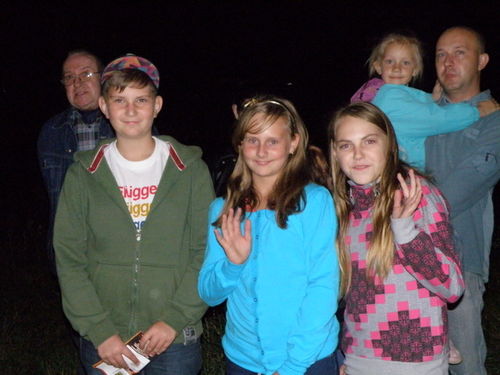 Wieczorny pożar pod Farą - zdjęcia