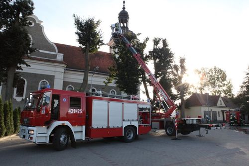 Pożar kościoła w Pogorzeli ? zdjęcia
