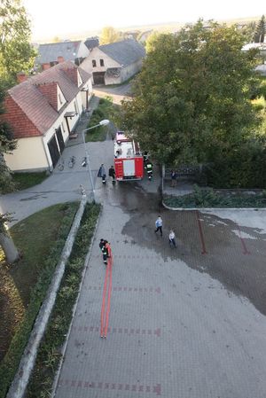 Pożar kościoła w Pogorzeli ? zdjęcia
