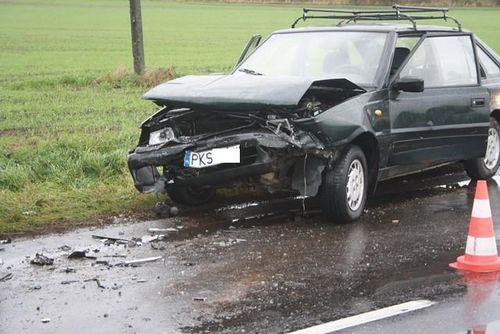 Na czołówkę podczas wyprzedzania ? zdjęcia
