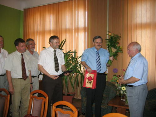 Pożegnanie dyrektora