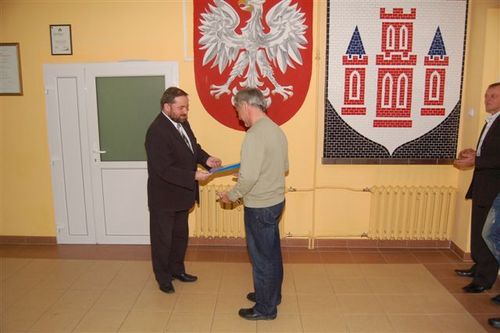 Ceramiczny Herb ozdobą ZSZ