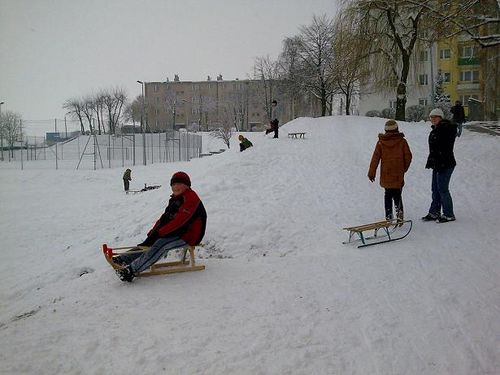 Gostyń w zimowej szacie (zdjęcia)