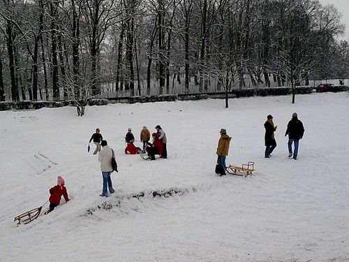 Gostyń w zimowej szacie (zdjęcia)
