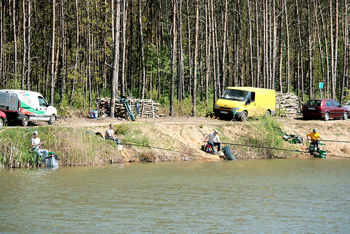 Zmagania wędkarzy w Dzięczynie (galeria)