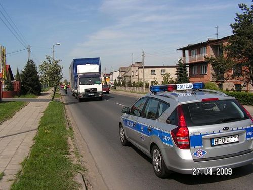 Wypadek na Poznańskiej (zdjęcia)