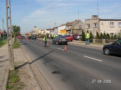 Wypadek na Poznańskiej (zdjęcia)