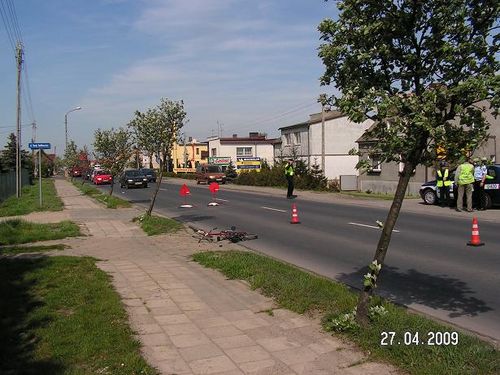 Wypadek na Poznańskiej (zdjęcia)