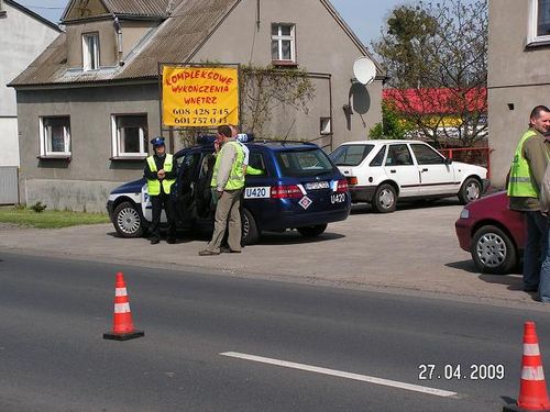 Wypadek na Poznańskiej (zdjęcia)