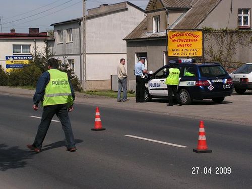 Wypadek na Poznańskiej (zdjęcia)