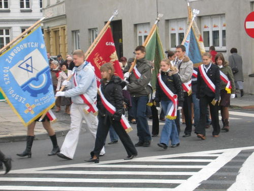 Patriotyczna manifestacja (galeria)