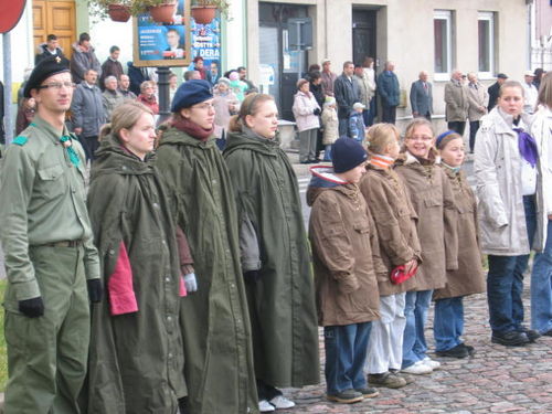 Patriotyczna manifestacja (galeria)